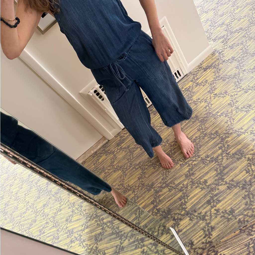 Cloth  Stone Denim Romper